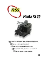 Preview for 1 page of NSS Manta RS 36 Instruction And Maintenance Handbook