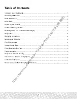 Preview for 2 page of NSS RALLY 1200 Operation Manual