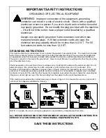 Preview for 2 page of NSS WRANGLER 1708CE Operation Manual