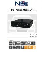 NST 4 CH Vehicle Mobile DVR User Manual предпросмотр