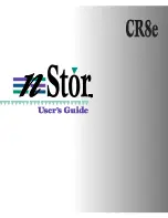 Preview for 1 page of nStor CR8e User Manual