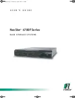 Preview for 1 page of nStor NexStor 4700F Series User Manual