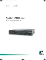 nStor NexStor 4700S Series User Manual preview