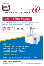 NSW NSW-125 Maintenance Manual предпросмотр