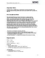 Preview for 5 page of NT-ware MiCard Installation Manual