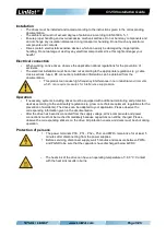 Preview for 5 page of NTI AG LinMot C1250 Series Installation Manual