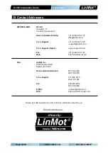 Preview for 24 page of NTI AG LinMot E14 0 Series Installation Manual