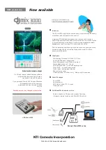 Предварительный просмотр 1 страницы NTI Comodo DJmix3000 Product Information