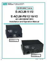 NTI ENVIROMUX Series Installation And Operation Manual предпросмотр