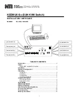 NTI KEEMUX-Sx Installation And User Manual preview