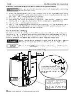 Preview for 10 page of NTI Matrix Installation And Operation Instructions Manual