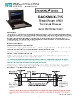 NTI RACKMUX-T15 Quick Start Setup Manual preview