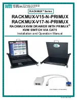 NTI RACKMUX-V15-N-PRIMUX Installation And Operation Manual предпросмотр