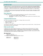 Preview for 5 page of NTI SM-4X2-15V-LC Installation And Operation Manual