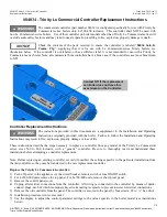 Предварительный просмотр 1 страницы NTI Trinity Lx 500 Replacement Instructions