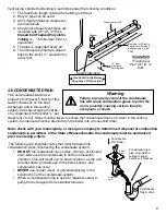 Предварительный просмотр 9 страницы NTI Trinity Ti 150 Installation And Operation Instruction Manual