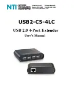 NTI USB2-C5-4LC User Manual preview