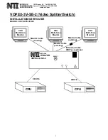 Preview for 1 page of NTI VOPEX-3V-SE-2 Installation & User Manual