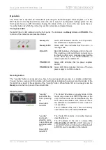 Предварительный просмотр 5 страницы NTP Technology Penta 720-800A Installation Manual