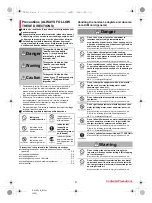 Preview for 3 page of NTT docomo AQUOS Ever SH-02J Instruction Manual