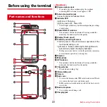 Предварительный просмотр 24 страницы NTT docomo Arrows Me F-11D Instruction Manual