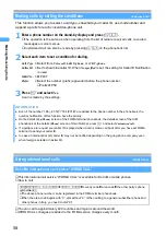 Preview for 61 page of NTT docomo FOMA D701I Manual