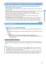 Preview for 78 page of NTT docomo FOMA D701I Manual