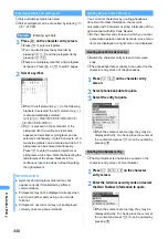 Предварительный просмотр 449 страницы NTT docomo FOMA D701I Manual