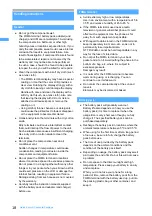 Preview for 20 page of NTT docomo FOMA D703i User Manual