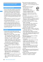 Preview for 22 page of NTT docomo FOMA D703i User Manual