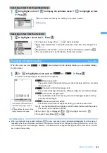 Preview for 33 page of NTT docomo FOMA D703i User Manual