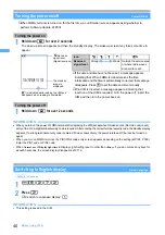 Preview for 42 page of NTT docomo FOMA D703i User Manual