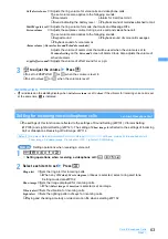 Preview for 65 page of NTT docomo FOMA D703i User Manual