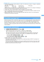 Preview for 69 page of NTT docomo FOMA D703i User Manual