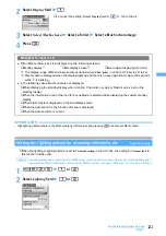 Preview for 123 page of NTT docomo FOMA D703i User Manual