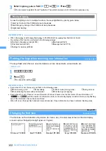 Preview for 124 page of NTT docomo FOMA D703i User Manual