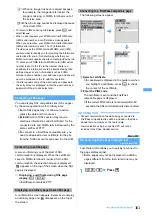 Preview for 163 page of NTT docomo FOMA D703i User Manual