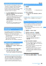 Preview for 167 page of NTT docomo FOMA D703i User Manual