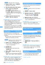 Preview for 174 page of NTT docomo FOMA D703i User Manual