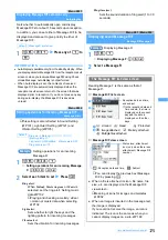 Preview for 177 page of NTT docomo FOMA D703i User Manual