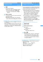 Preview for 185 page of NTT docomo FOMA D703i User Manual