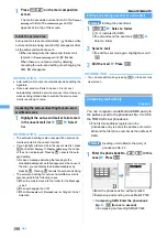 Preview for 200 page of NTT docomo FOMA D703i User Manual