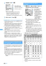 Preview for 204 page of NTT docomo FOMA D703i User Manual