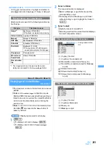 Preview for 207 page of NTT docomo FOMA D703i User Manual