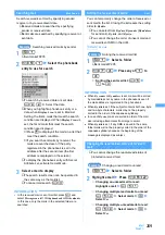 Preview for 211 page of NTT docomo FOMA D703i User Manual