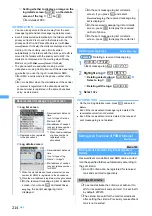 Preview for 216 page of NTT docomo FOMA D703i User Manual