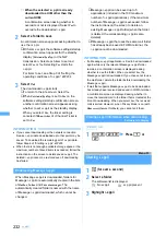 Preview for 234 page of NTT docomo FOMA D703i User Manual