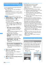 Preview for 246 page of NTT docomo FOMA D703i User Manual