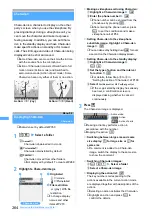 Preview for 266 page of NTT docomo FOMA D703i User Manual