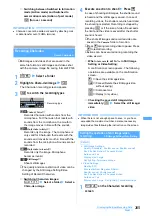 Preview for 267 page of NTT docomo FOMA D703i User Manual